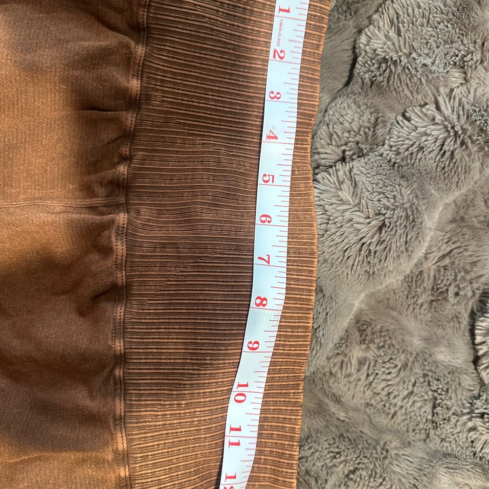 Free People -Mineral Wash Brown leggings size XL full length - Picture 8 of 9